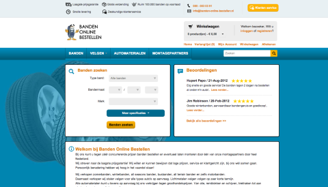 Banden-online-bestellen.nl, webshop, banden, leverancier